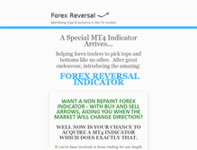 Tablet Screenshot of forexreversal.com